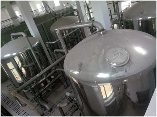 哈萨克斯坦莫宁高宝斯啤酒厂纯化水系统