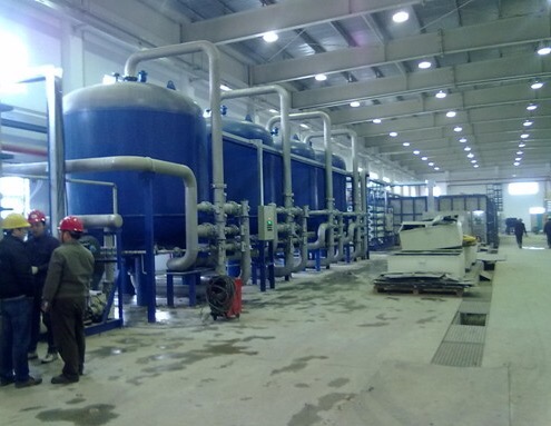新疆阿克苏青松电厂反渗透超纯水系统